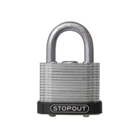 Accuform STOPOUT LAMINATED STEEL PADLOCKS KDL916BK KDL916BK